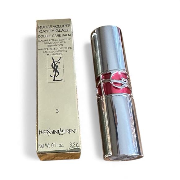 Yves Saint Laurent Other - YSL Beauty Candy Glaze Double Care Balm Lip Gloss Stick - #3 Cacao No Boundary